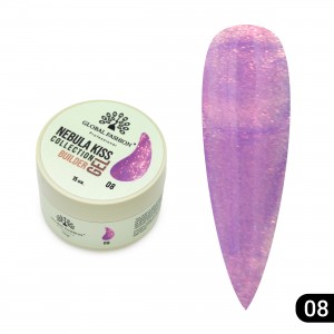 Гель Nebula Kiss Builder Gel, HEMA/TPO free 15мл, №08